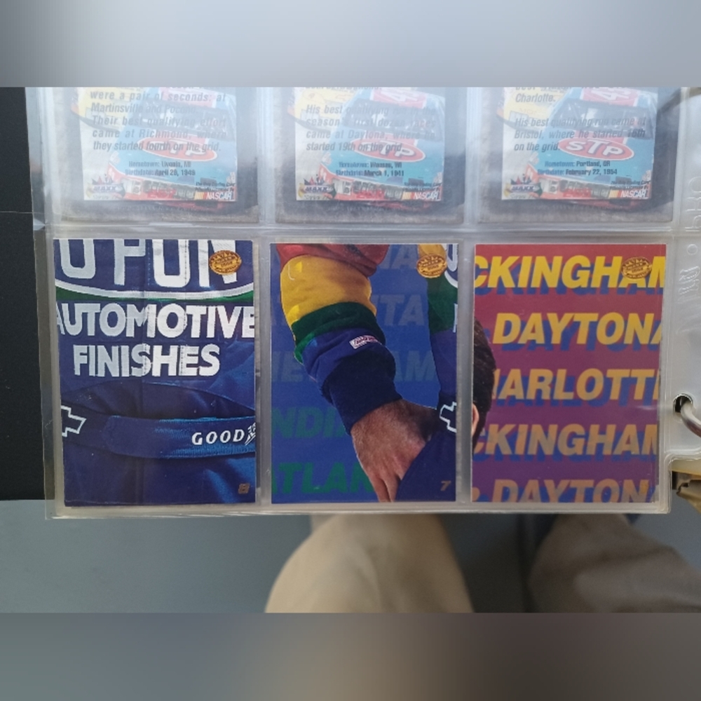 Vintage 1995 Maxx NASCAR Trading Cards